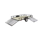 Carry-On Trailer 6-ft x 12-ft Treated Lumber Utility Trailer with Ramp Gate - Image 4