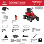 TB30B Compact Riding Lawn Mower - Image 6